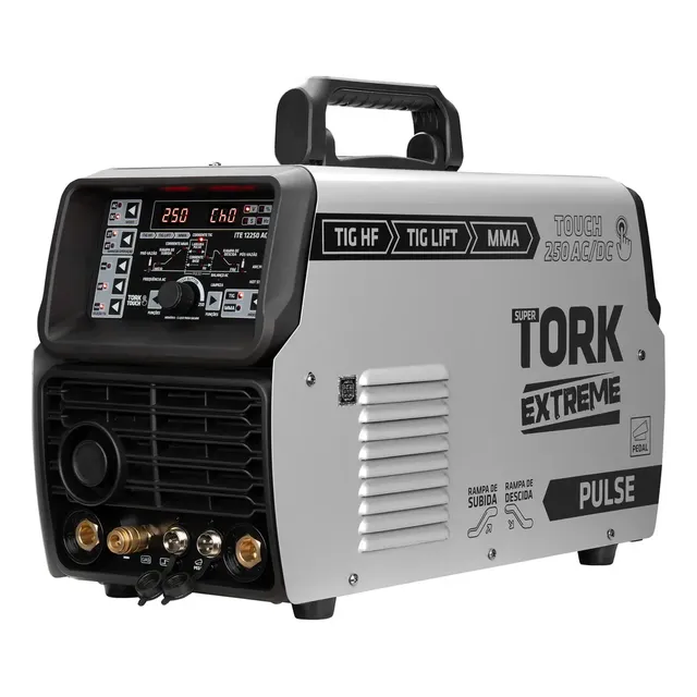 Máquina de soldaSoldadora Super Tork Extreme Touch 250 T - cinza/preto