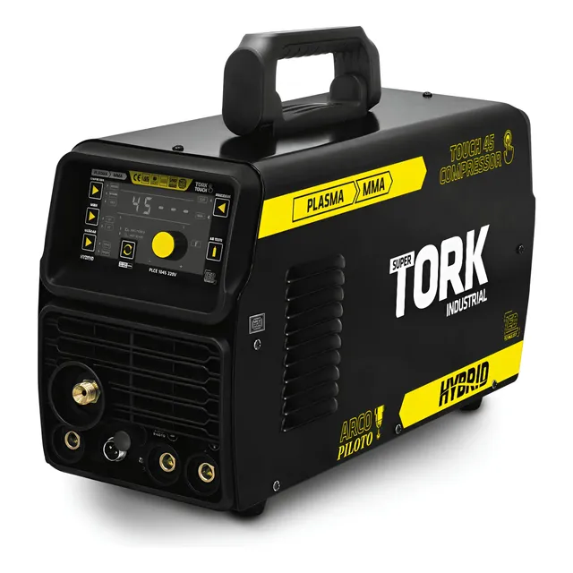 Maquina Corte Plasma Touch 45a Arco Piloto 16mm Compressor 220v